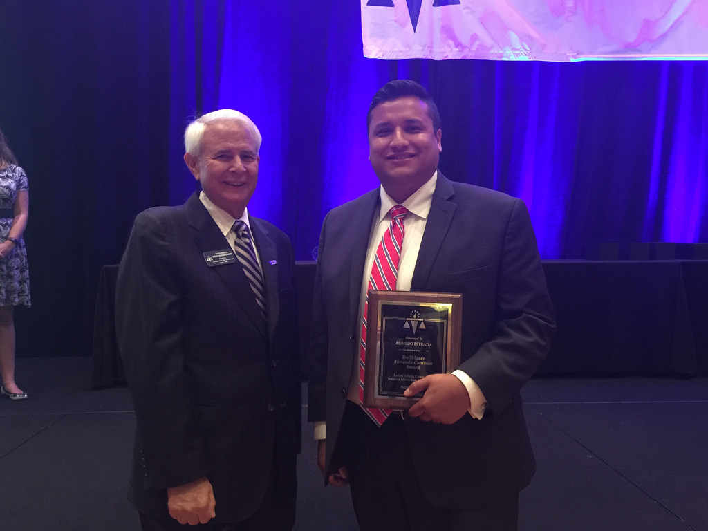Estrada Receives Indiana State Bar Association Trailblazer/Abriendo Caminos Award