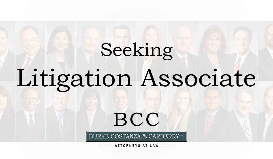 Seeking Experienced Litigation Attorney